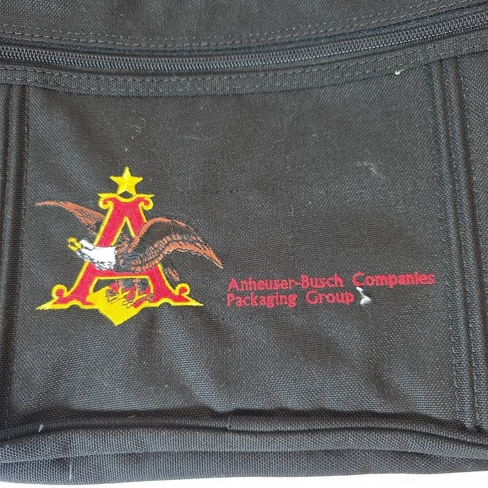 Vintage Anheuser Busch Laptop Case Shoulder Bag Travel Pro Bag